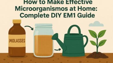 How to Make Effective Microorganisms at Home: DIY EM1 Guide